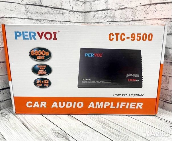 Усилитель 4х-канальный 6800W