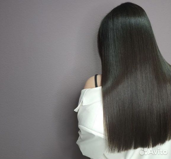 Кератиновое выпрямление волос модель