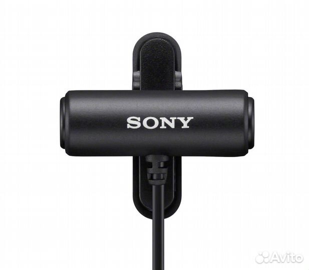 Микрофон Sony ECM-LV1, петличный, стерео, 3.5 мм