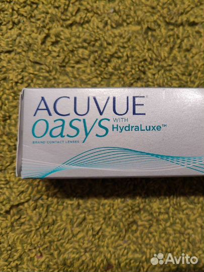 Линзы контактные acuvue oasys 1 day, +4,5