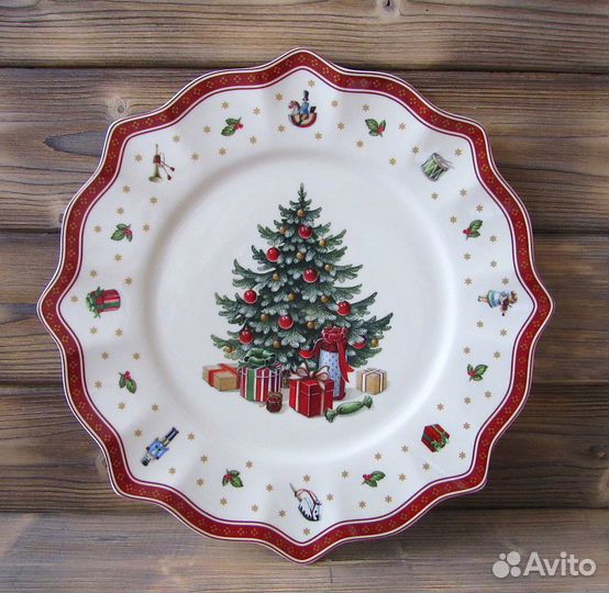 Villeroy & Boch тарелка рождественская 35 см