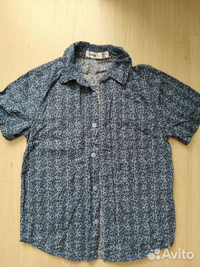 Рубашка для мальчика 140