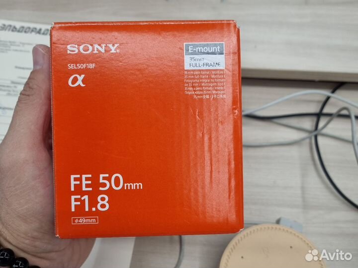 Объектив sony