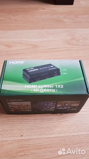 Разветвитель hdmi 4K 1x2