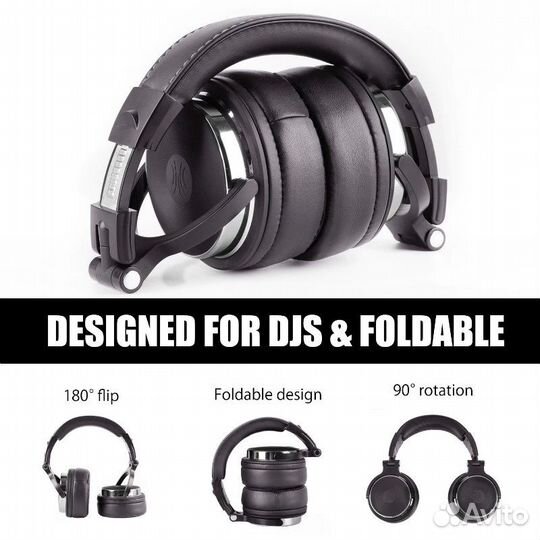 Профессиональные наушники Hi-Res OneOdio Pro-50