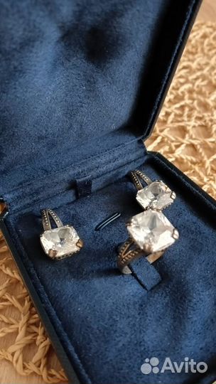 Серьги и кольцо