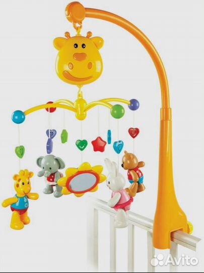 Мобиль на кроватку Жирафики
