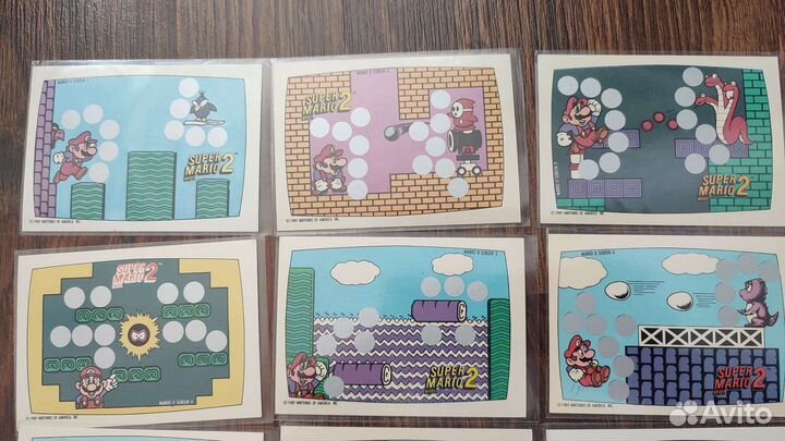 Super Mario Bros. 2 Scratch-Off 1989 год