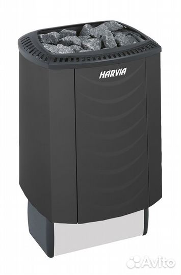 Печь электрическая Harvia Sound M60E Black (чёрная