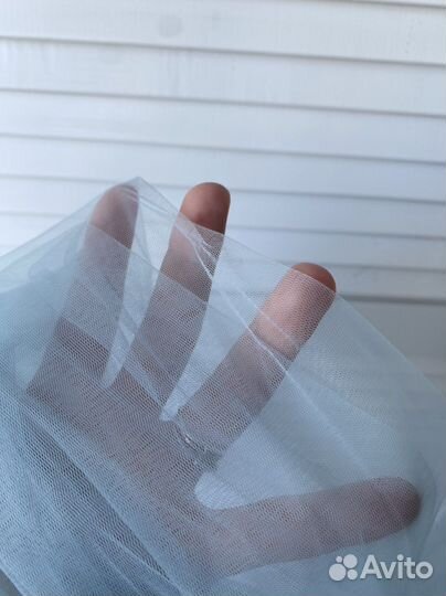 Фатин ткань бордовая 3,5*3 + куски