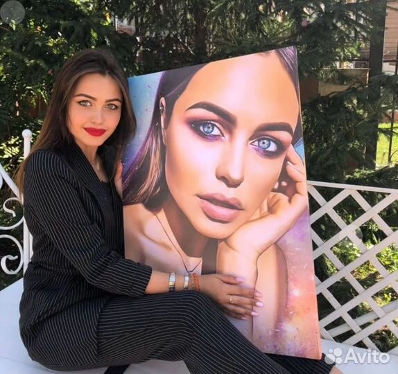 Портрет по фото подарок