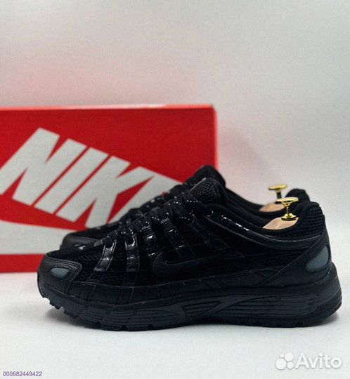 Nike P-6000: черные кроссовки для активных