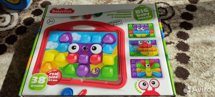 Крупная мозаика малышам