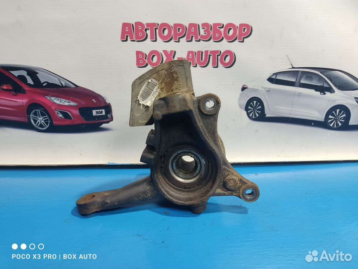 Кулак передний левый Пежо 407