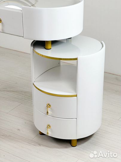 Туалетный столик с зеркалом diamond 100