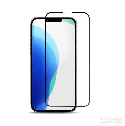 Защитное стекло 3D с сеточкой 13/13Pro