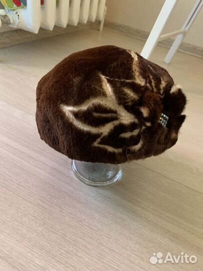Берет норка стриженная