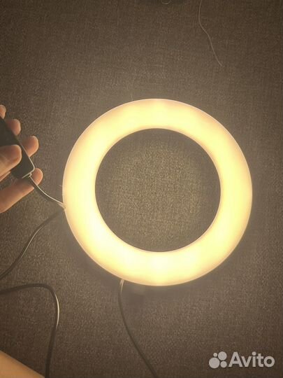 Кольцевая лампа 16 см