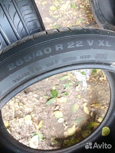 Continental ContiSportContact 5 SUV 265/40 R22 106V