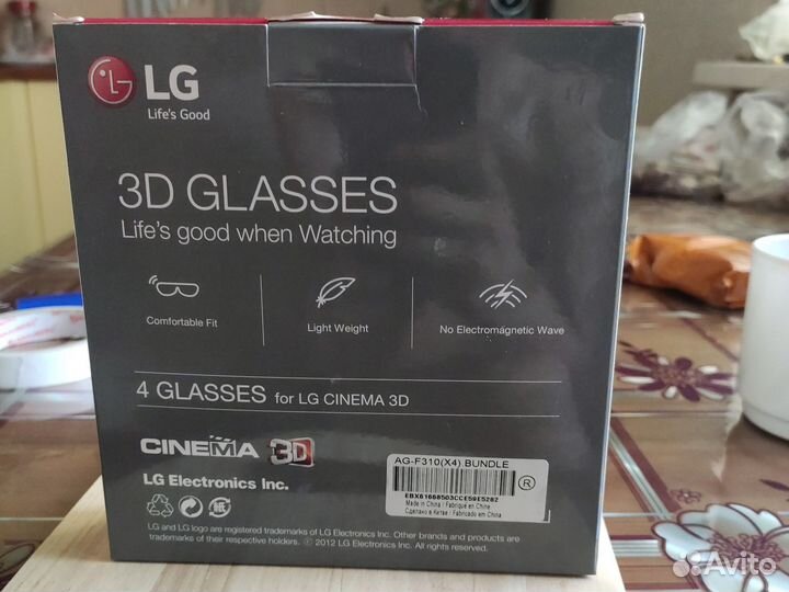 3d очки lg