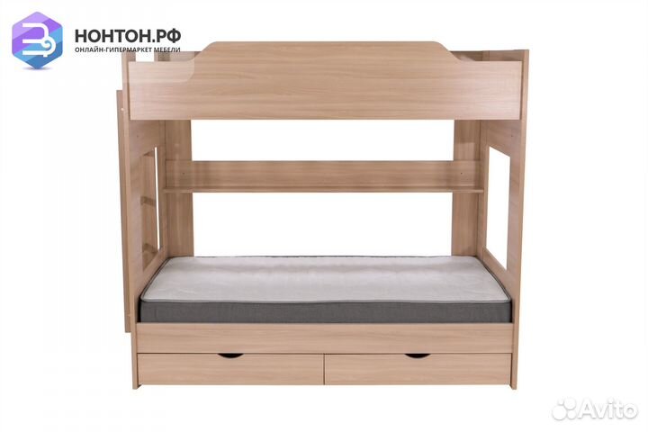 Двухъярусная кровать шимо светлый