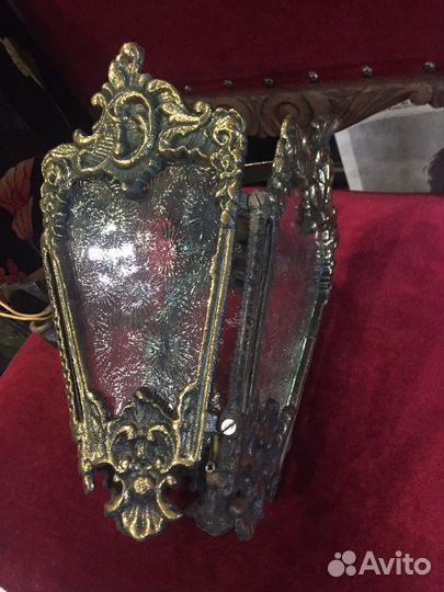 Люстра винтаж фонарь