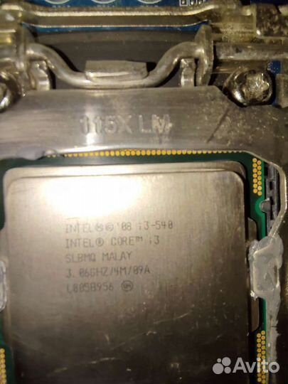 Процессор+ мат плата + 8 DDR3