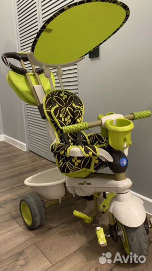 Велосипед с ручкой smartrike