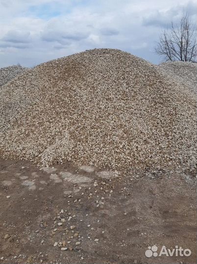 Щебень в больших количествах
