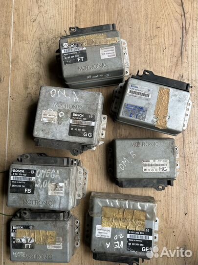 Эбу двигателя opel Вектра а, omega а