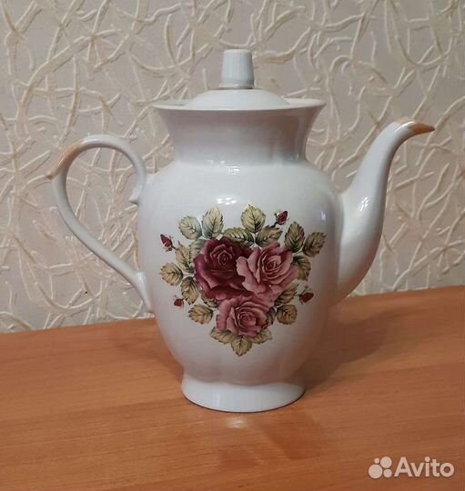 Сервиз кофейный Розы Городница СССР 1970ые