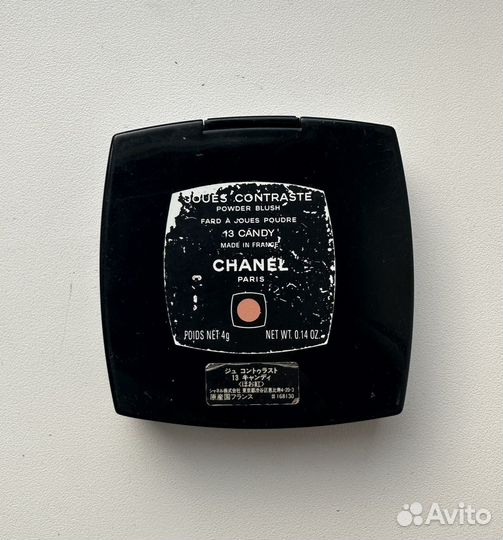 Chanel пудра румяна 13 candy б/у