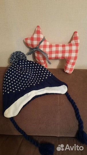 Новая шапка зимняя детская