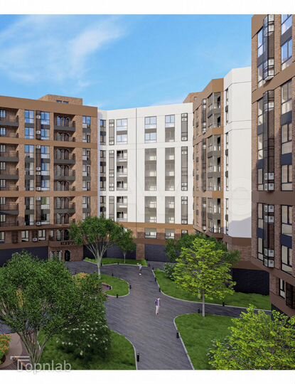 2-к. квартира, 82,9 м², 4/9 эт.