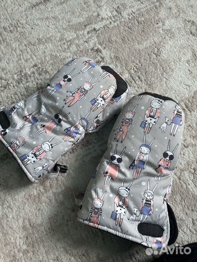 Муфта варежки на коляску