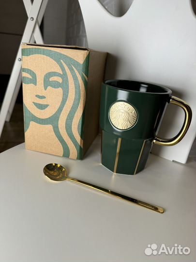Кружка Starbucks новая 390 мл