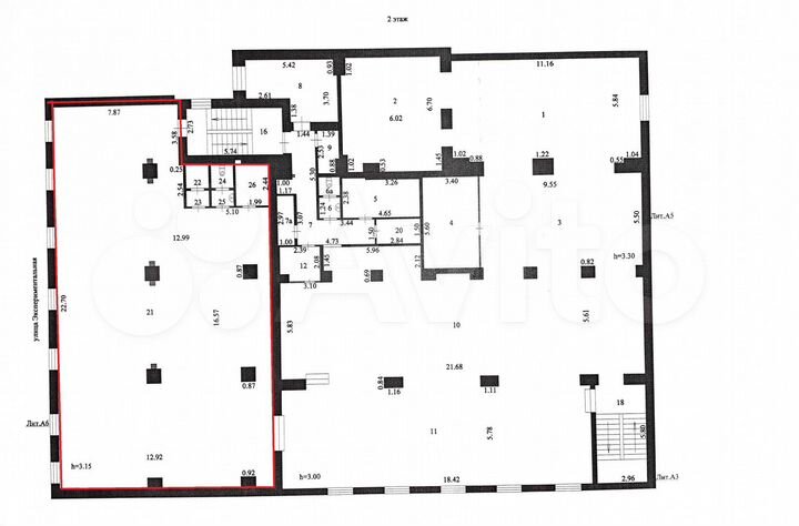 Свободная площадь в ТЦ Людмила, 260 м²