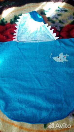Полотенце пончо детское