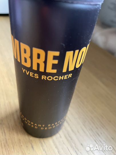 Дезодорант yves rocher ив роше Ambre Noir