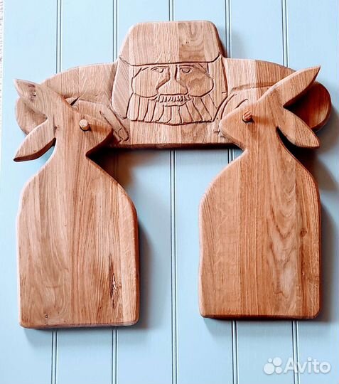 Авторский набор дубовых досок ручной работы