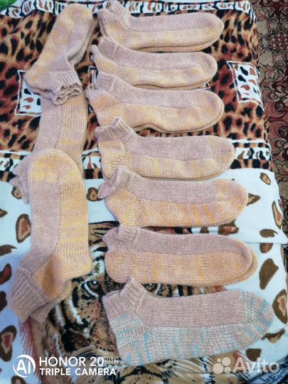 Носки мужские шерстяные