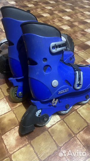 Роликовые коньки детские раздвижные