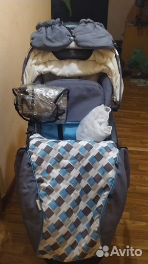 Прогулочная коляска лето-зима