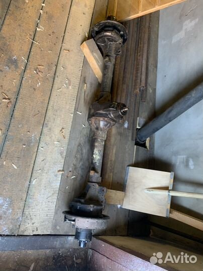 Мост на УАЗ новый не стоял на машине