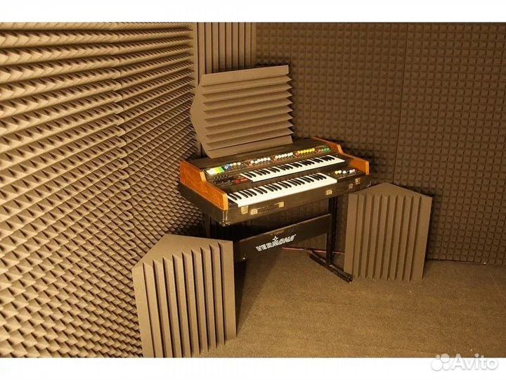 Акустический поролон пирамида, шумоизоляция