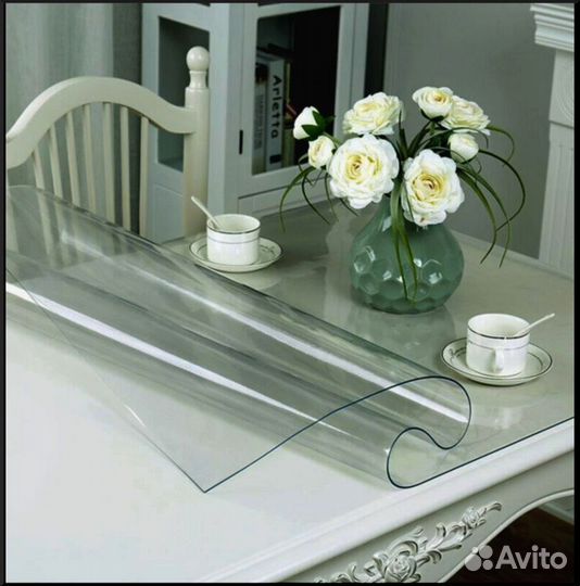 Мягкое стекло, силиконовая скатерть пвх