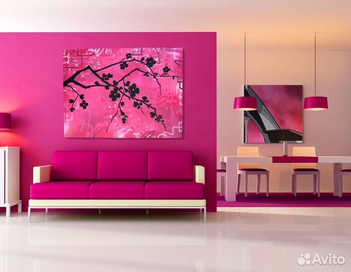 Абстракция маслом на холсте ручная работа