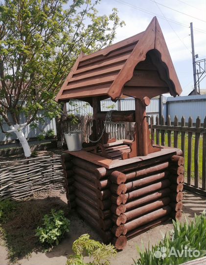 Декоративный колодец для вашей дачи