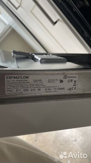 Продам посудомойку Electrolux отдельно стоящая