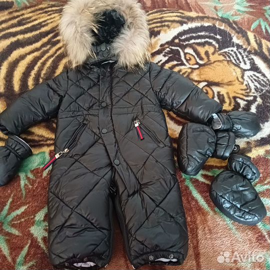 Зимний комбинезон трансформер 68